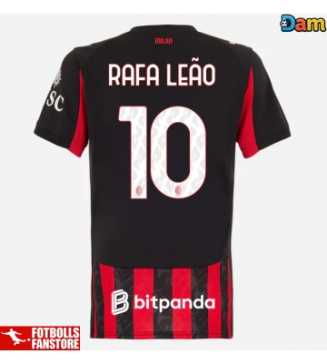 AC Milan Rafael Leao #10 Hemmatröja Dam 2025-26 Kortärmad